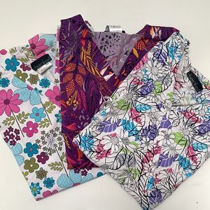 Cherokee bundle of medical scrubs tops.  3 tops all together.  Size Small.